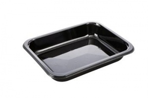 Eco-Friendly And Reusable Disposable CPET Takeaway Meals Food Tray