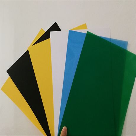 A3 A4 A5 Coloured Polypropylene Plastic Sheet Making DIY Arts Crafts 0.5mm  Thick